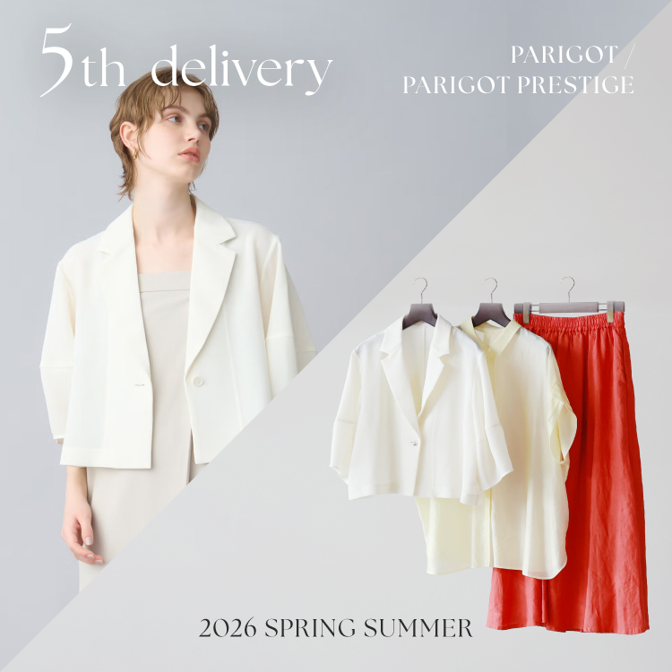 PARIGOT 2026SS｜5th Delivery