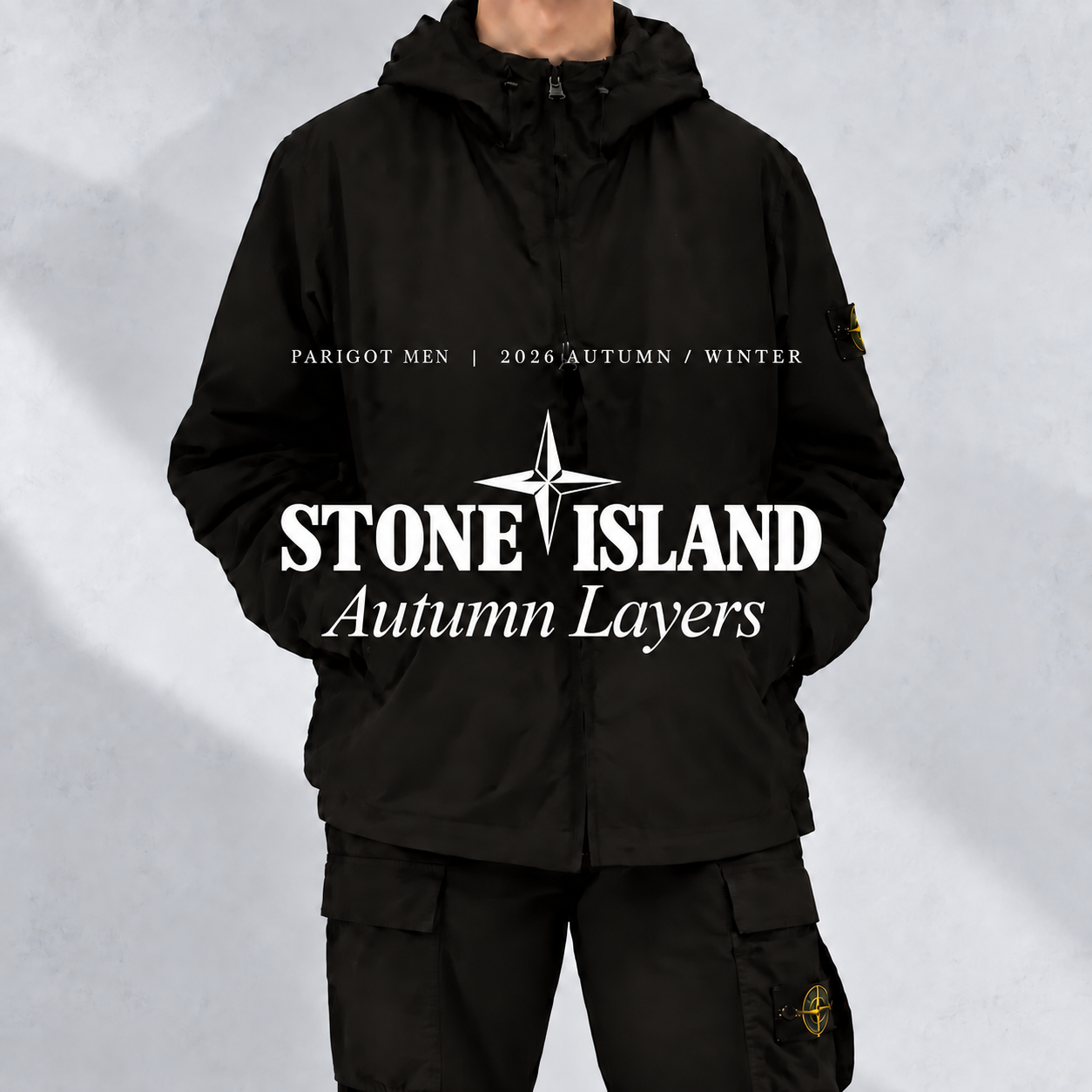 STONE ISLANDのアウター・スウェット 5STYLING｜コーデとサイズ感
