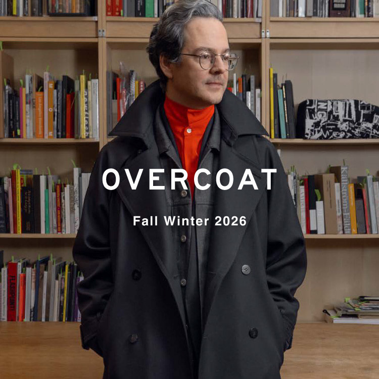 OVERCOAT 2026 Fall/WinterのLOOKを公開
