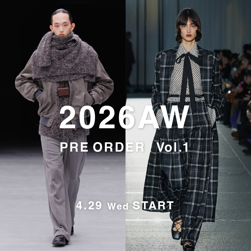 【2026AW】PRE ORDER Vol.1
