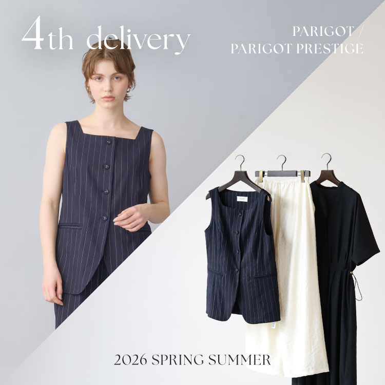 PARIGOT 2026SS｜4th Delivery