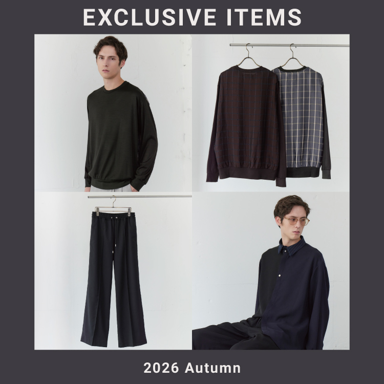 EXCLUSIVE ITEM 2026 AUTUMN