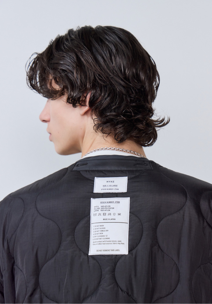 HYKE QUILTED LINER JACKET