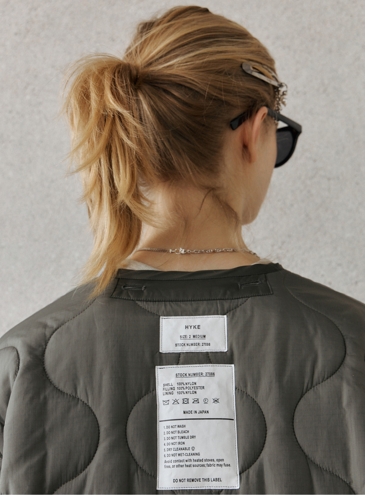 HYKE QUILTED LINER JACKET