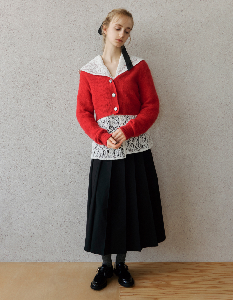 FETICO V-NECK KNIT CARDIGAN