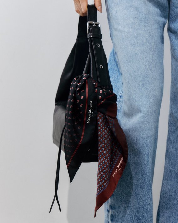Maison Margiela ペイズリー柄スカーフ