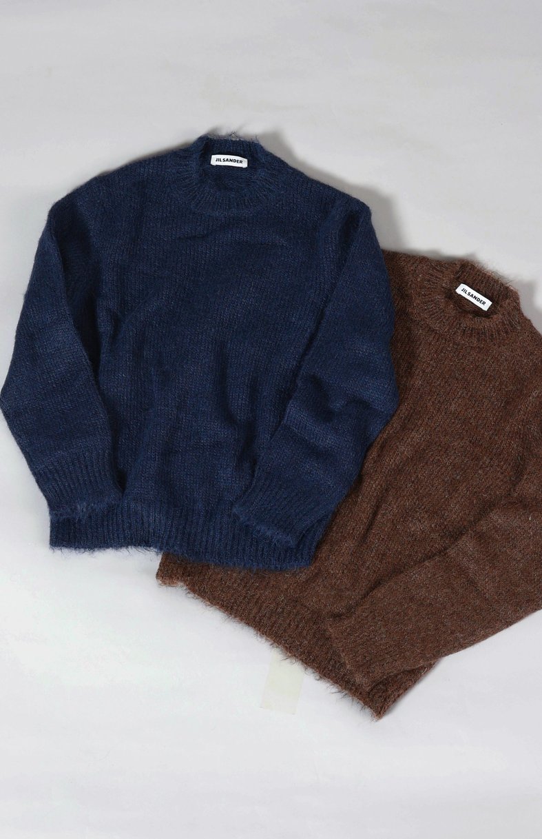 JIL SANDER モヘアニット 2色