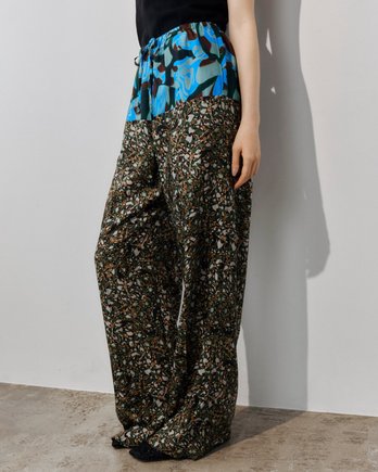 DRIES VAN NOTEN プリントパンツ