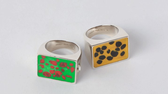 DRIES VAN NOTEN エナメルリング