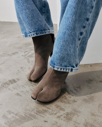 Maison Margiela スエードのタビブーツ