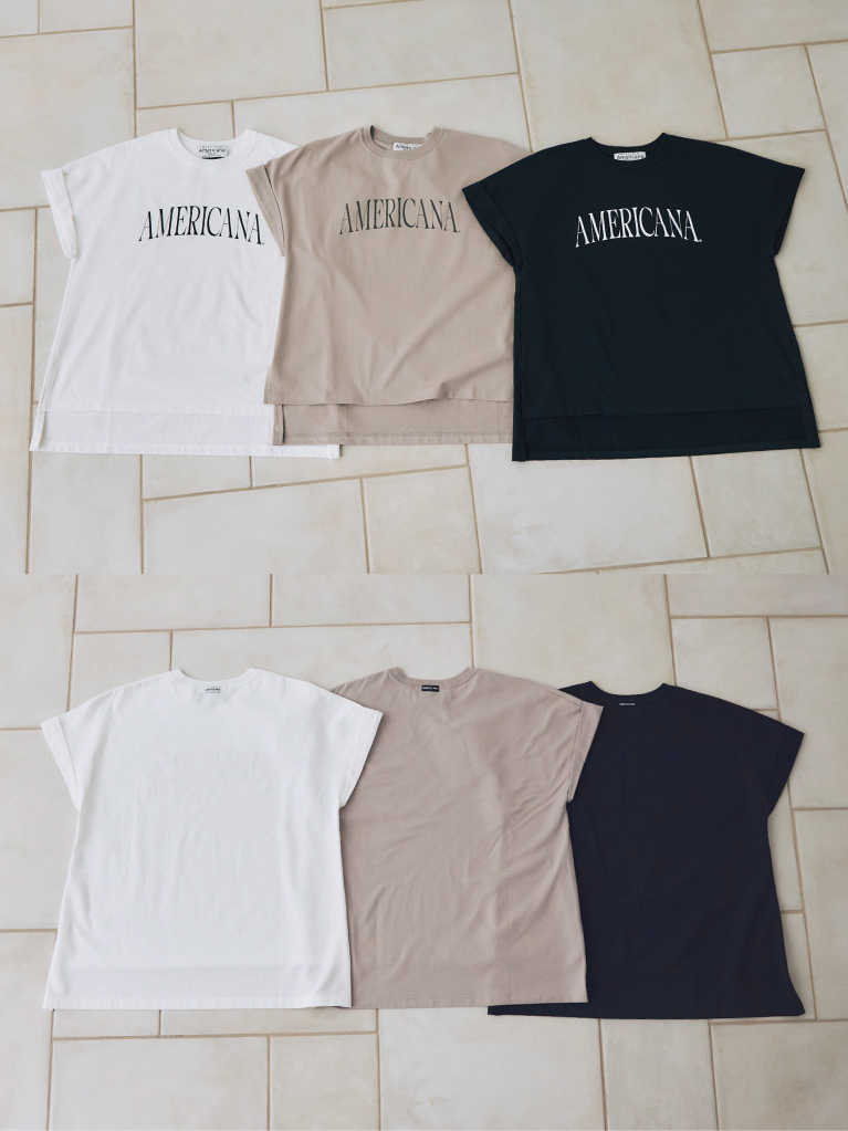 ROLL UP SLEEVE TEE styling