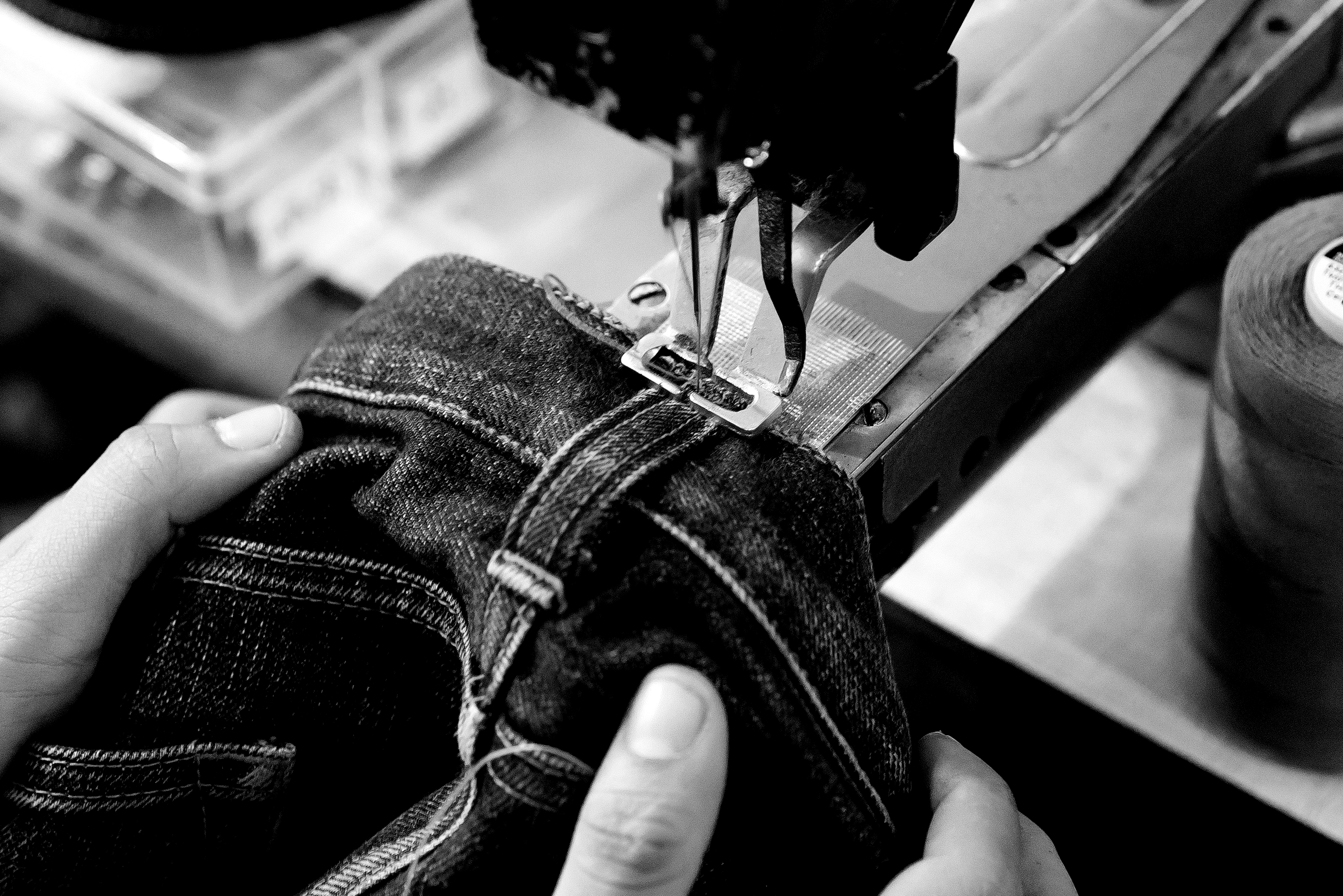 JAPAN DENIMの生産背景イメージ