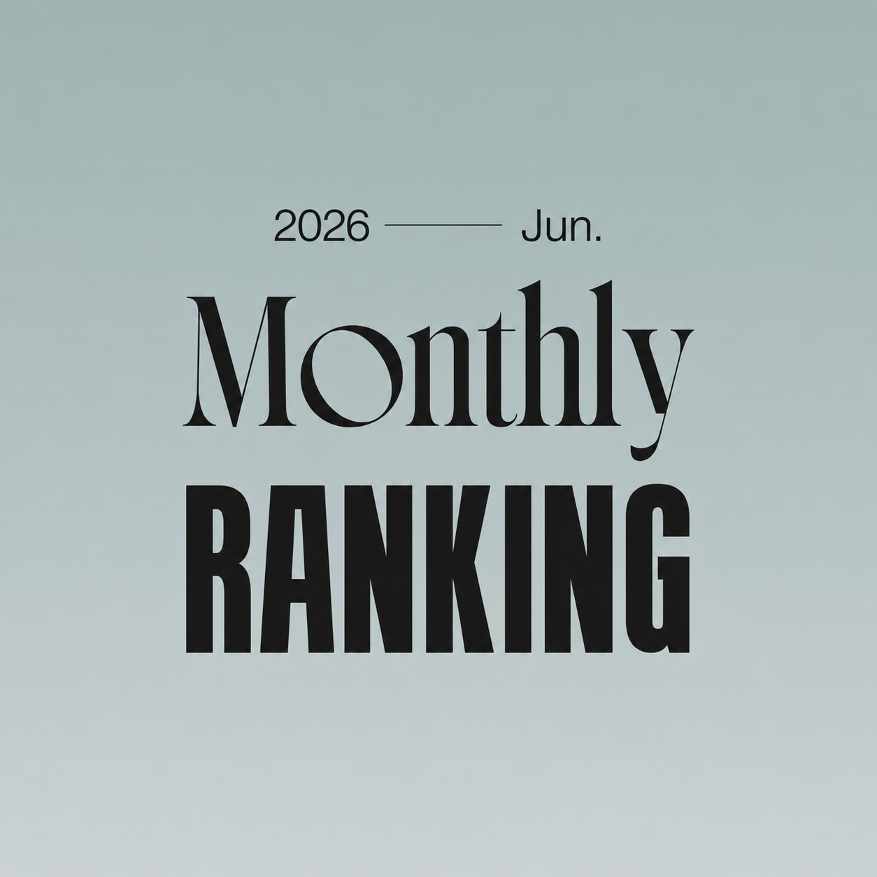 MONTHLY RANKING – 今、売れている人気ブランドアイテム