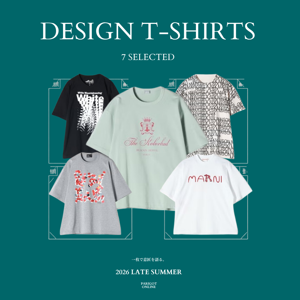 TEE’S THE ONE｜残暑を軽やかに彩る、デザインTシャツ7選