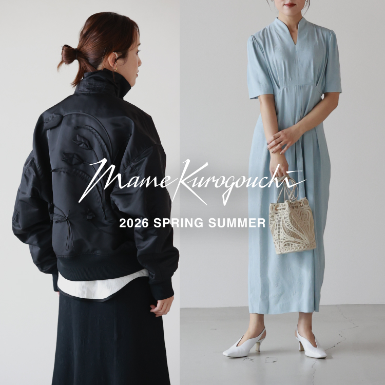 【2/25 wed 20:00-】Mame Kurogouchi 26 Spring Summer