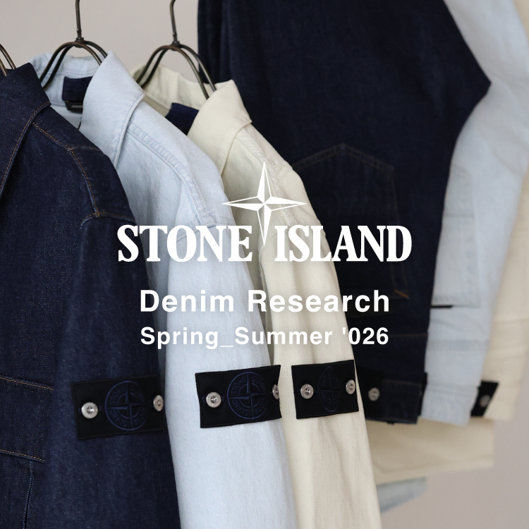 STONE ISLAND ｜DENIM RESEARCH 登場