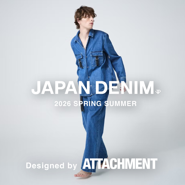 JAPAN DENIM × ATTACHMENT ジャケット&パンツ登場