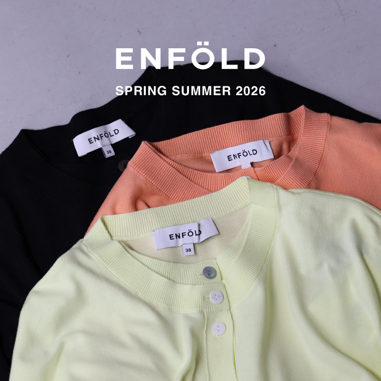 【4.3 fri 20:00】ENFOLD｜2026 Spring Summer