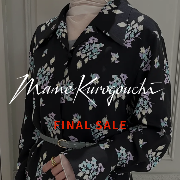 【最大60％OFF】Mame Kurogouchi｜完売間近のセールアイテムをチェック！