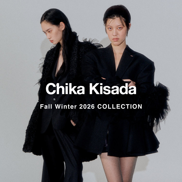 【LOOK】Chika Kisada Fall Winter 2026 COLLECTION
