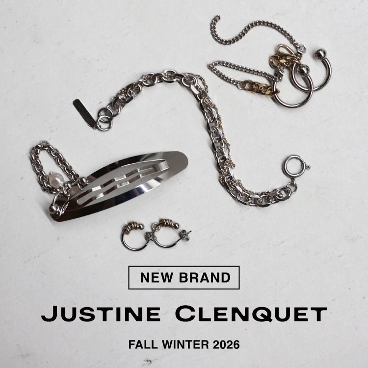 【NEW BRAND】JUSTINE CLENQUET(ジュスティーヌクランケ)