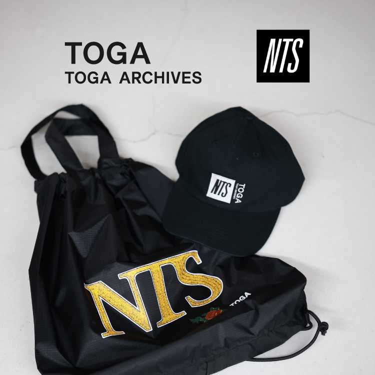 《発売告知》7月31日(金) TOGA×NTS Radioコラボアイテム登場！
