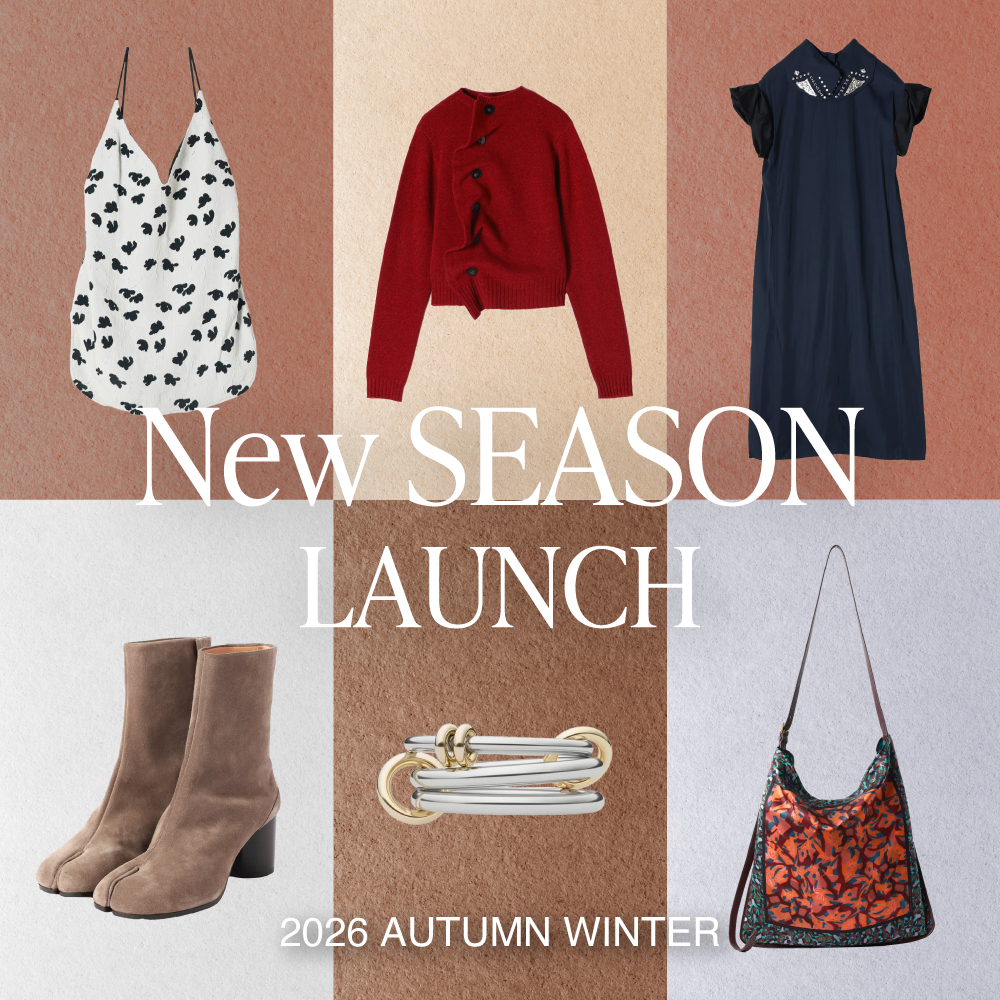 NEW SEASON, NEW MOOD.｜2026 AUTUMN WINTER