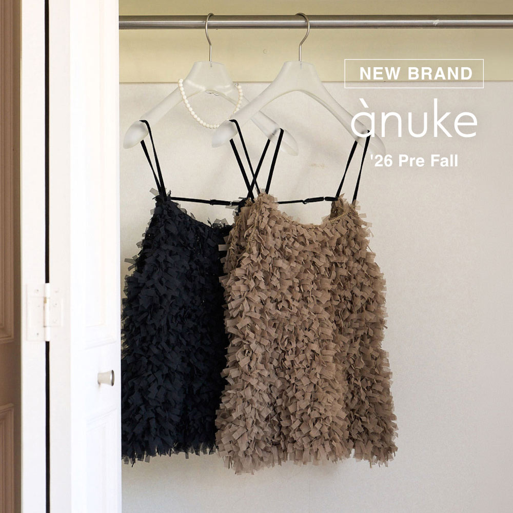 【NEW BRAND】anuke(アンヌーク)