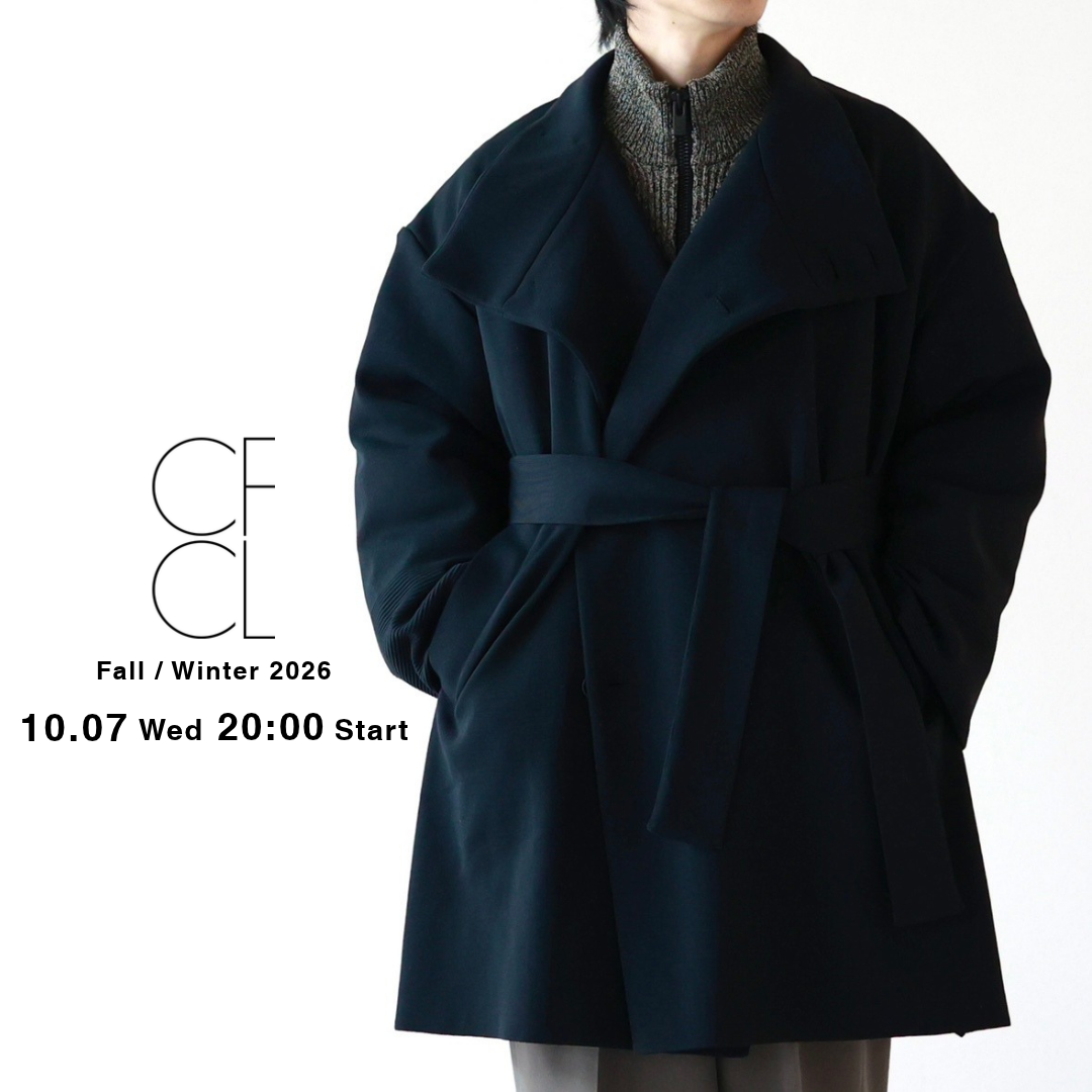 【本日20時発売】CFCL 4th Delivery 2026 Fall / Winter 