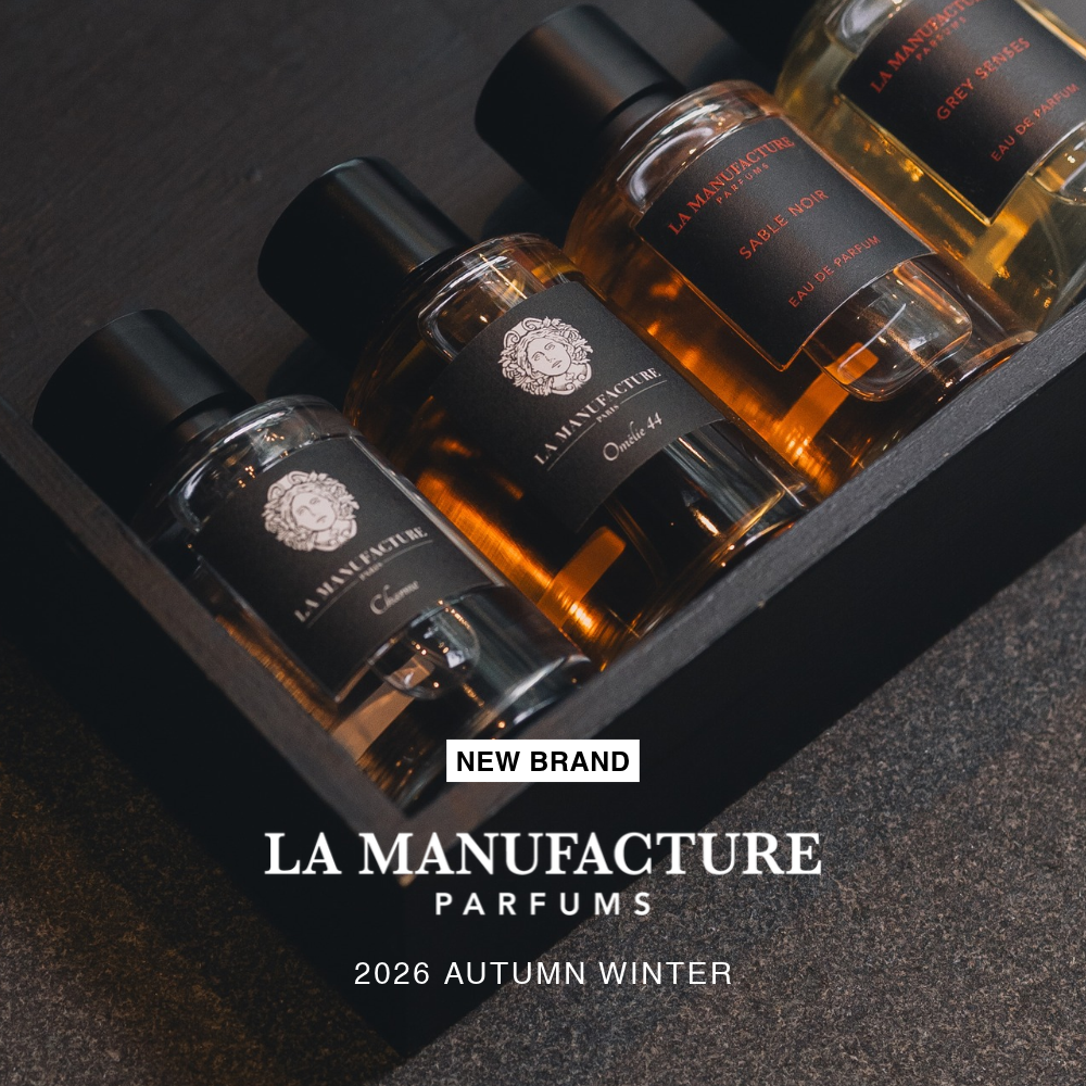 ≪NEW BRAND≫建築から生まれたフレグランス、LA MANUFACTURE PARFUMS