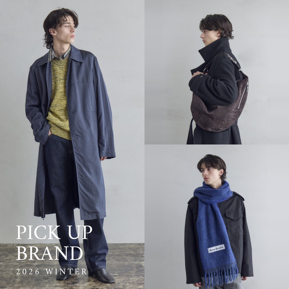 PICK UP BRAND 2026 WINTER - パリゴが厳選する、この冬の注目ブランド -