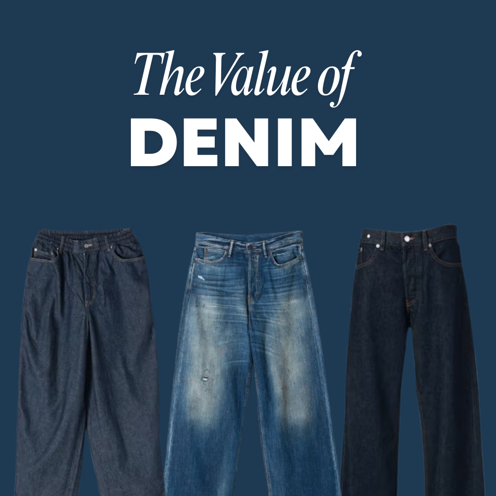THE VALUE OF DENIM｜普通のデニムでは、物足りない。