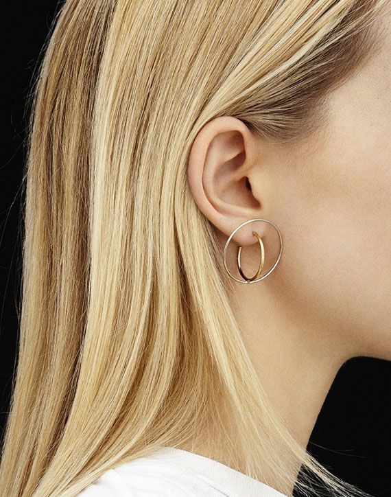 CHARLOTTE CHESNAIS シャルロットシェネ Saturm ピアス Charlotte Chesnais(シャルロットシェネ)】 Saturn pierce M｜PARIGOT