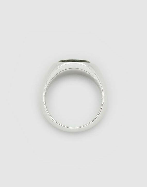 TOM WOOD(トムウッド)】 Oval Green Marble リング｜PARIGOT ONLINE