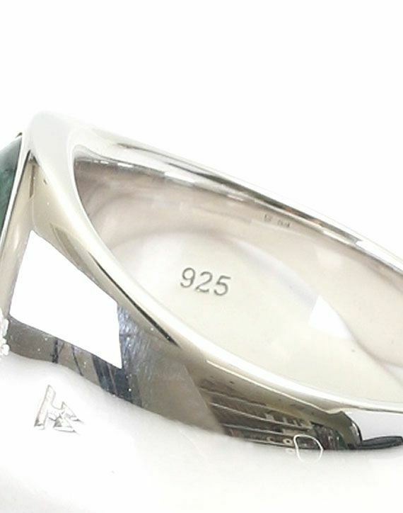 TOM WOOD(トムウッド)】 Oval Green Marble リング｜PARIGOT ONLINE