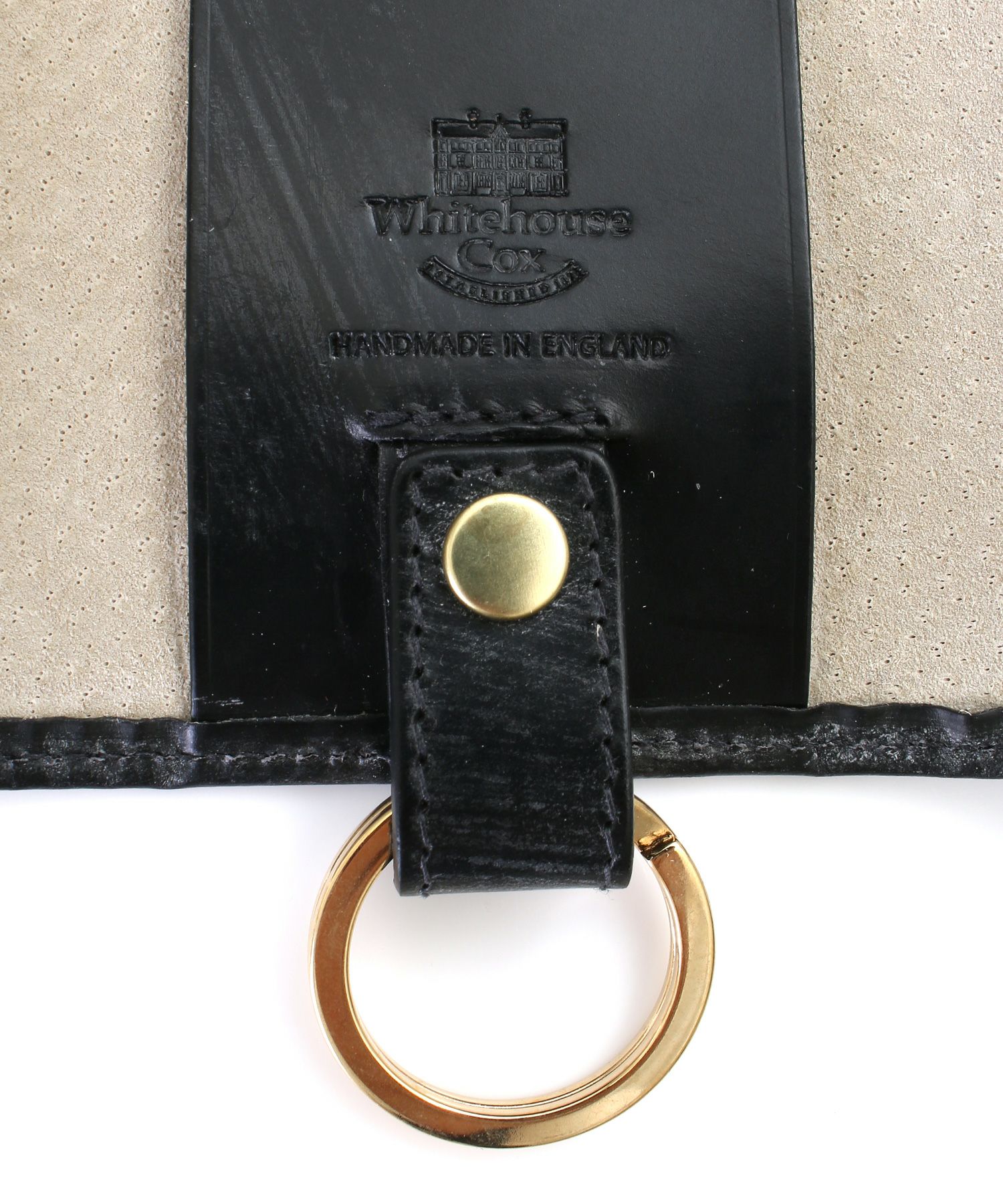 White house cox(ホワイトハウスコックス)】 KEY CASE WITH RING
