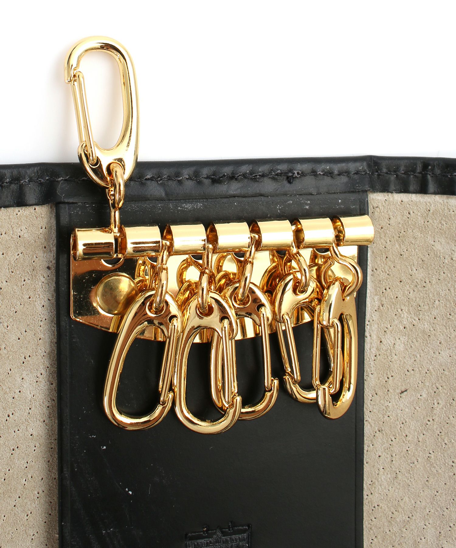 White house cox(ホワイトハウスコックス)】 KEY CASE WITH RING