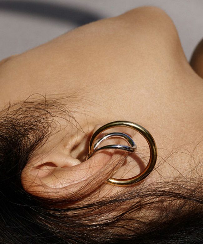 Charlotte Chesnais(シャルロットシェネ)】 NEEDLE EAR CUFF(片耳用
