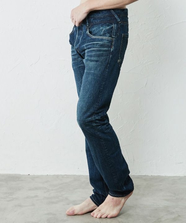 JAPAN DENIM(ジャパンデニム)】 DENHAM _ SKIN SLIM TAPERED PANTS