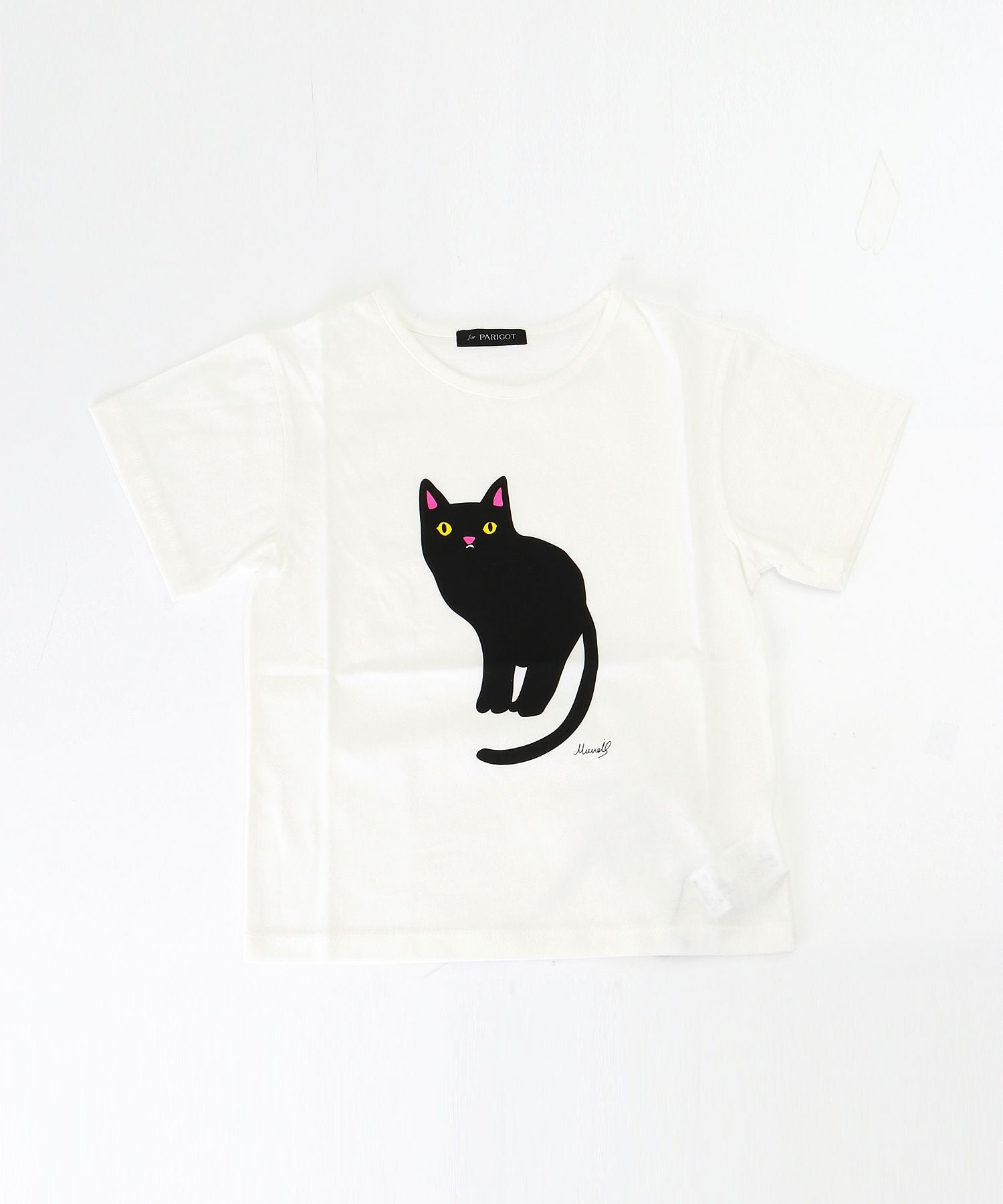 MUVEIL ミュベール 美品 猫カットソー MUVEIL(ミュベール)】PARIGOT別注 尾道猫Tシャツ(Kids)｜PARIGOT