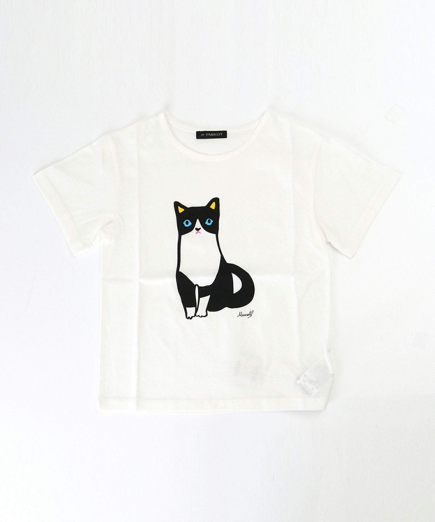 MUVEIL(ミュベール)】PARIGOT別注 尾道猫Tシャツ(Kids)｜PARIGOT