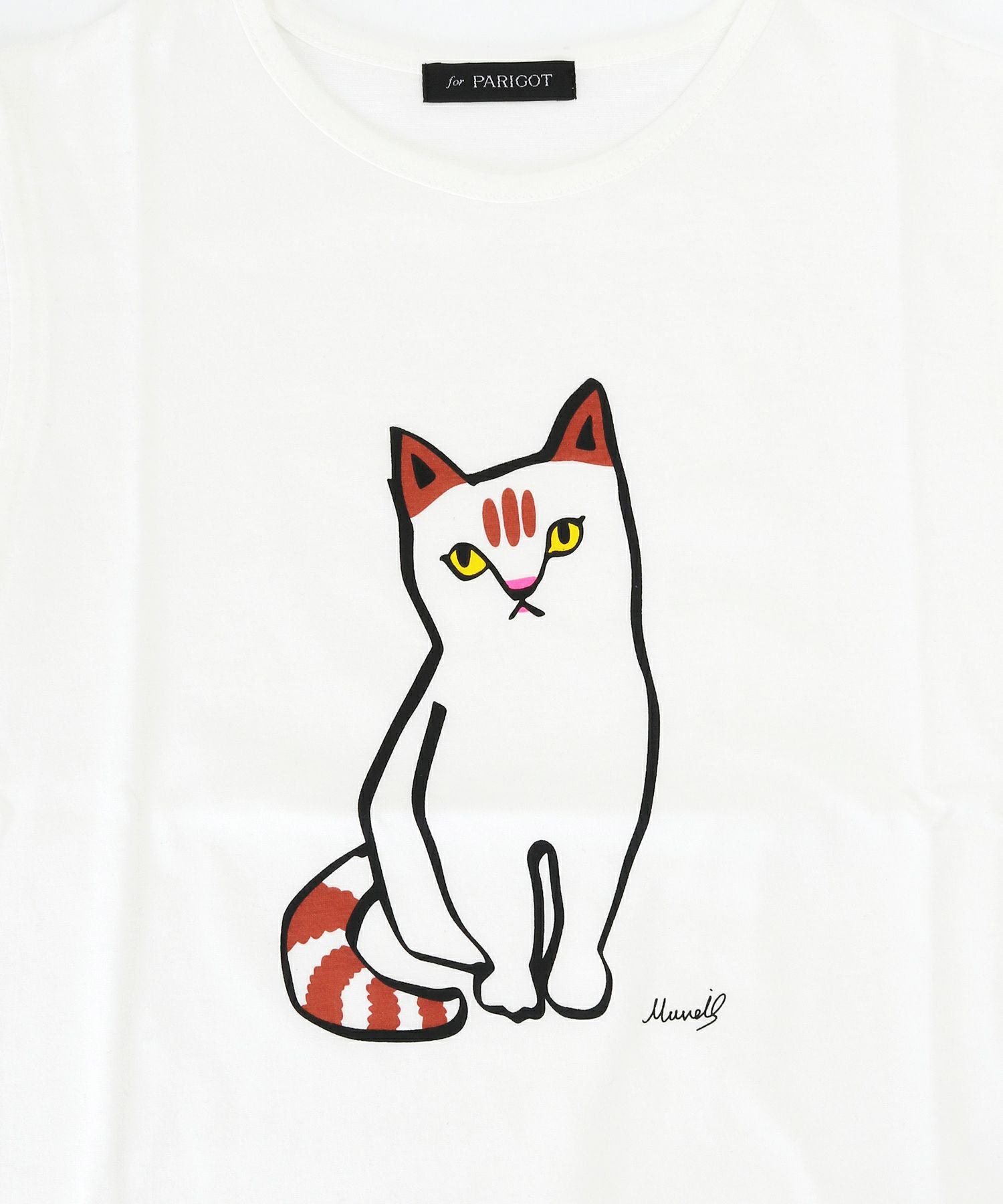 MUVEIL ミュベール 美品 猫カットソー MUVEIL(ミュベール)】PARIGOT別注 尾道猫Tシャツ(Kids)｜PARIGOT