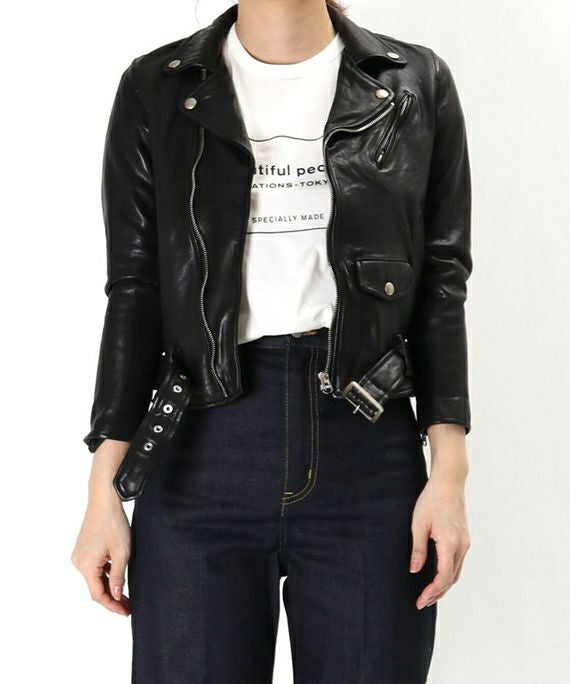 beautiful people(ビューティフルピープル)】shrink leather riders