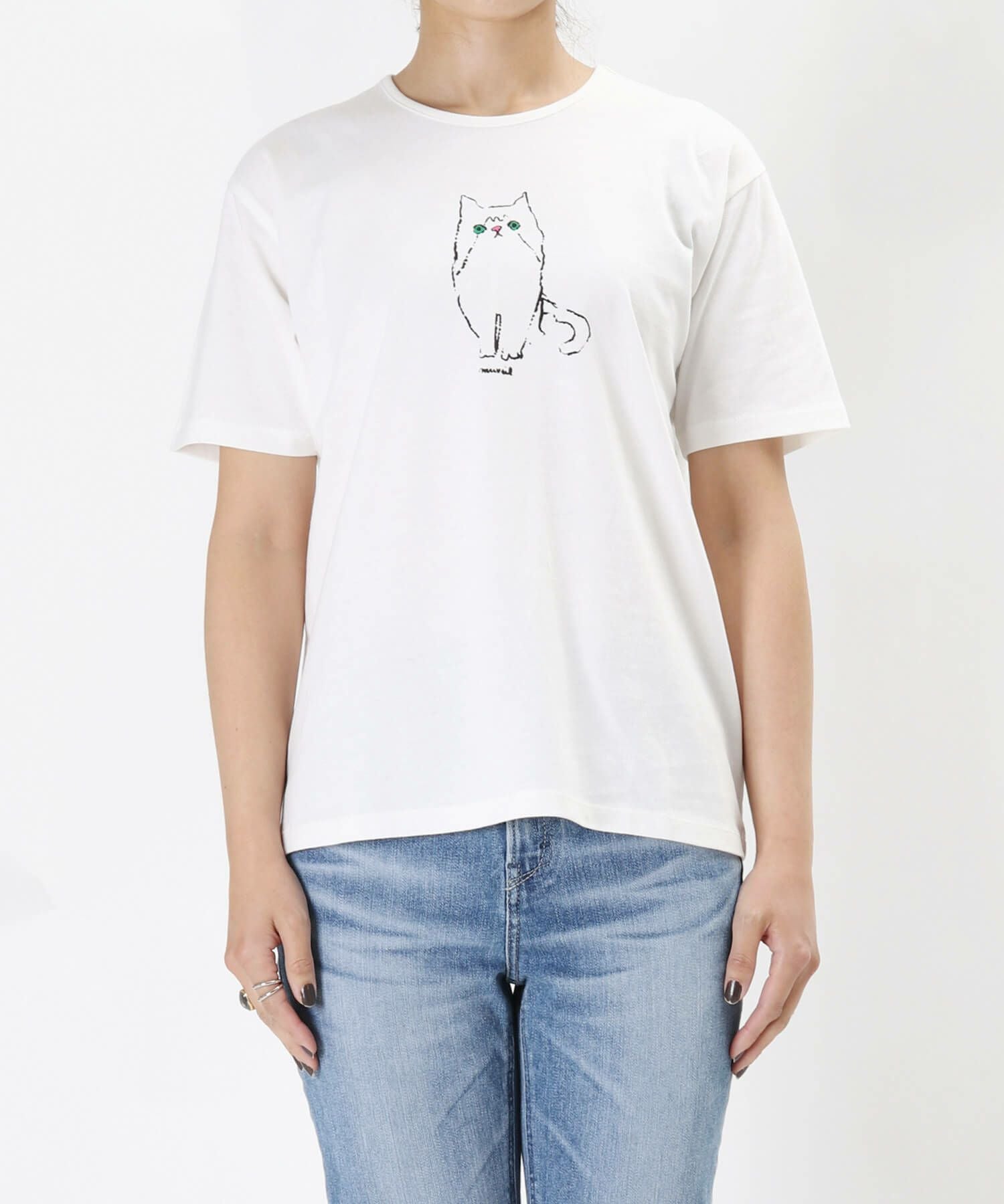 MUVEIL(ミュベール)】 PARIGOT別注 Onomichi Cat Tshirt｜PARIGOT