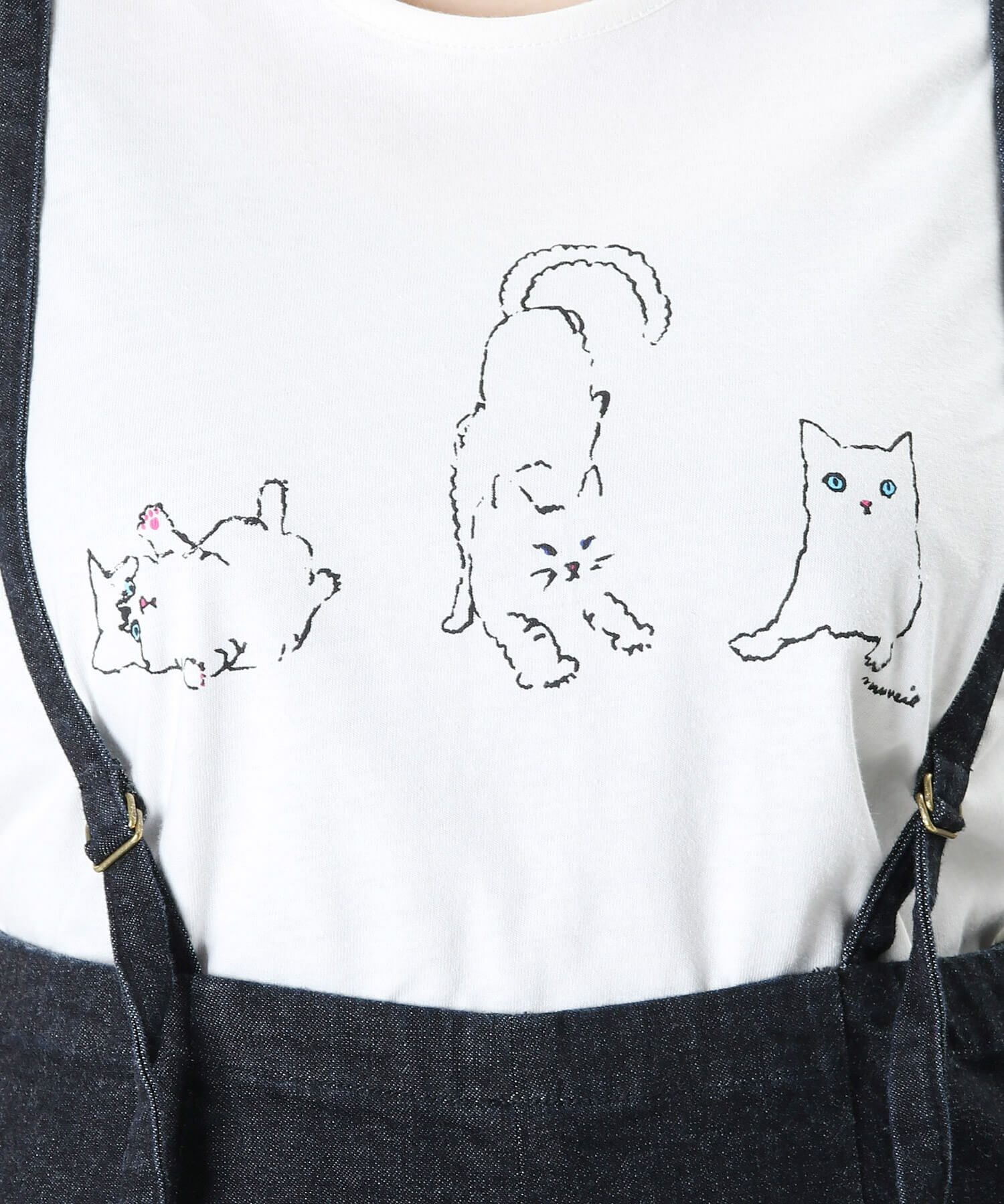 MUVEIL(ミュベール)】 PARIGOT別注 Onomichi Cat Tshirt｜PARIGOT