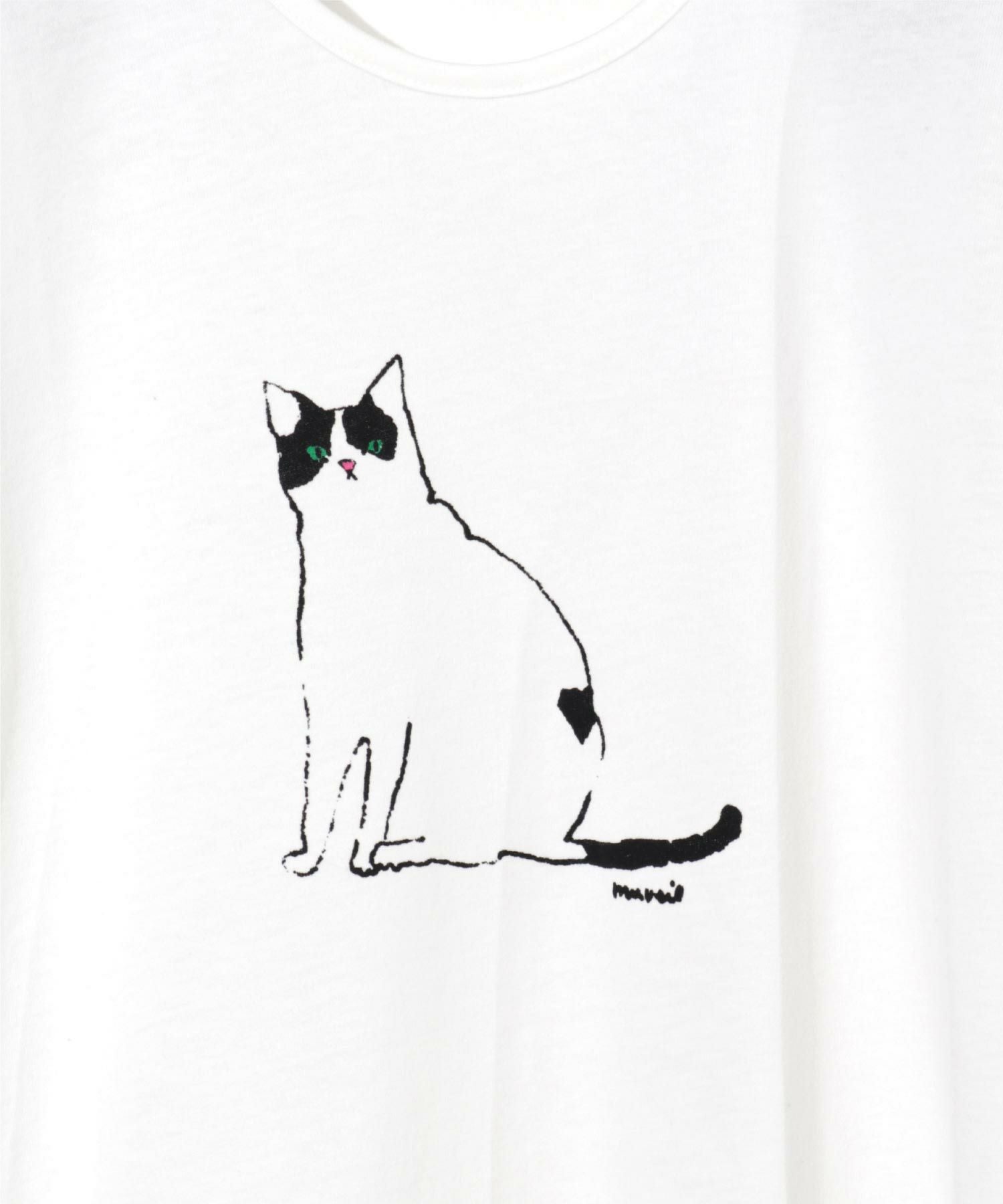 MUVEIL(ミュベール)】 PARIGOT別注 Onomichi Cat Tshirt｜PARIGOT