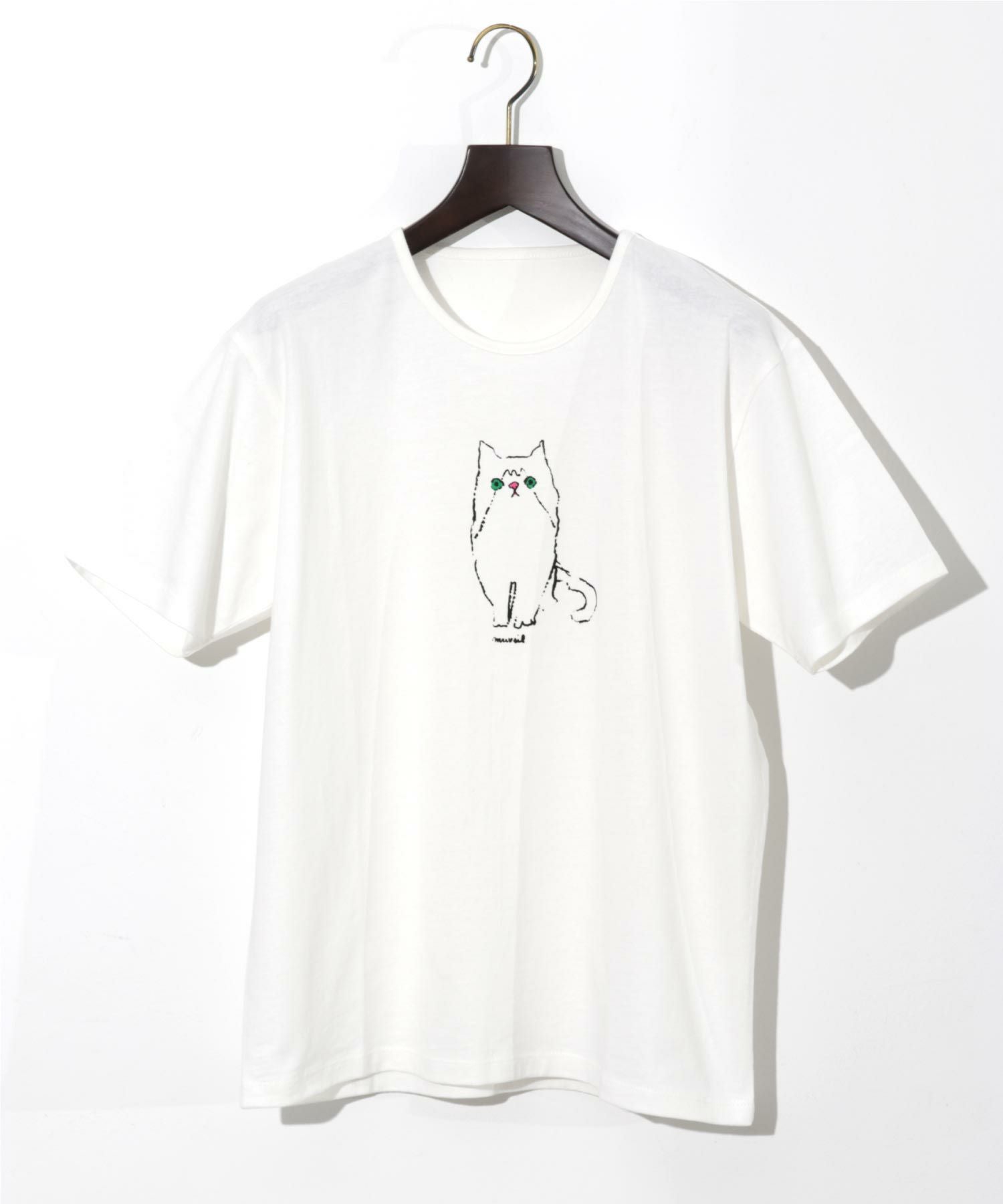 MUVEIL(ミュベール)】 PARIGOT別注 Onomichi Cat Tshirt｜PARIGOT