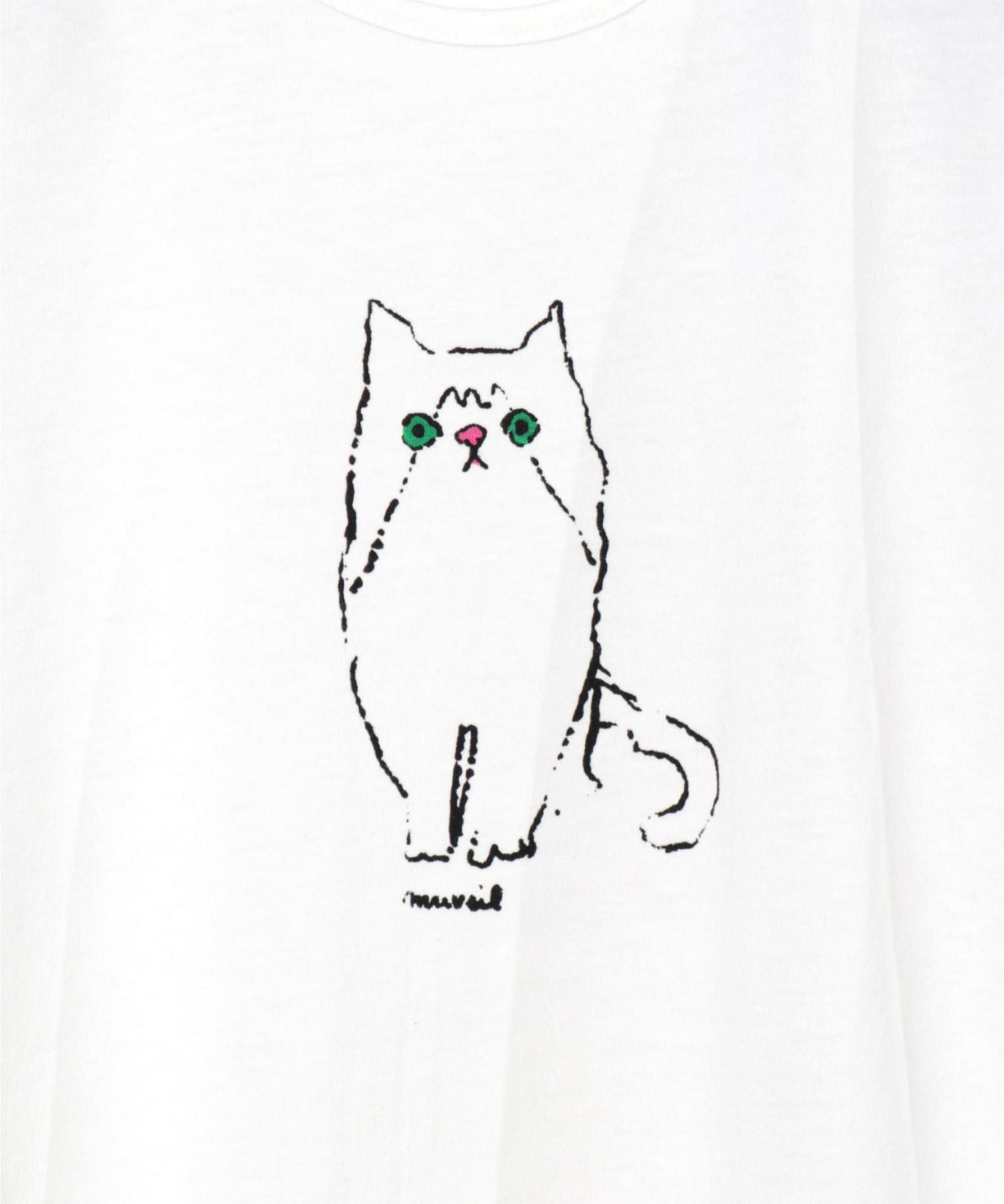 MUVEIL(ミュベール)】 PARIGOT別注 Onomichi Cat Tshirt｜PARIGOT