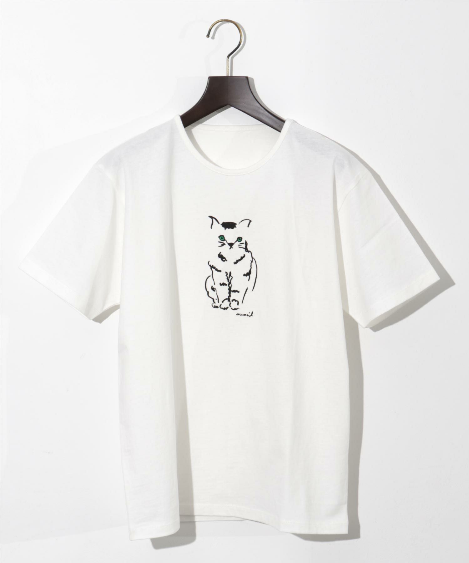 MUVEIL(ミュベール)】 PARIGOT別注 Onomichi Cat Tshirt｜PARIGOT