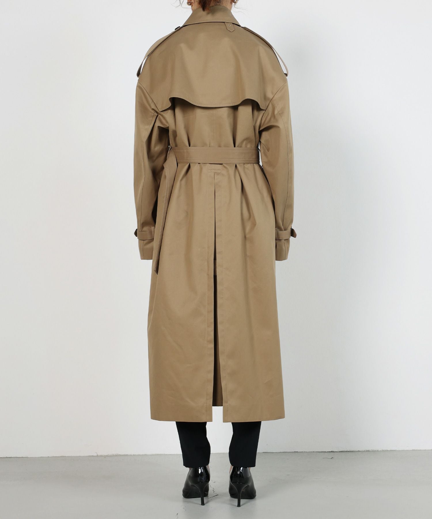 HYKE(ハイク)】 TRENCH COAT/BIG FIT コート 通販